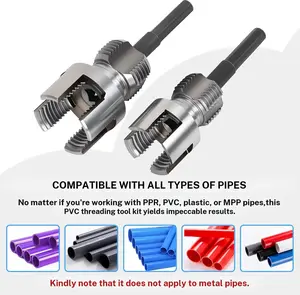 Pipe Plug and Threading Tool | Compatible with two standards, wear-resistant and durable—for maximum efficiency in installing and repairing pipes!