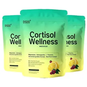 DSDD Supercalming Powder Mix with Magnesium Ashwagandha Vitamin C D3 & L Theanine Supports Cortisol Balance Sugar Free Glass Skin Supplement Nutrition