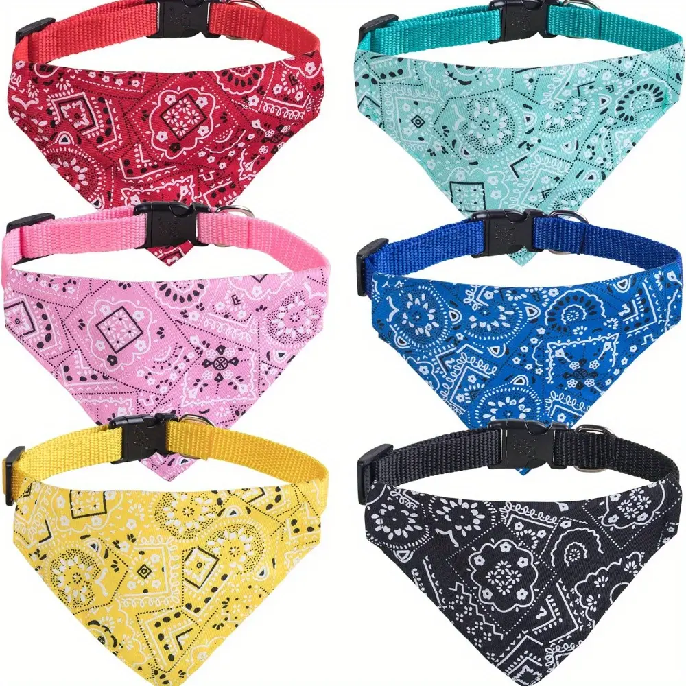 Adjustable Pet Supplies Cat Collar with Removable Bow Tie 6PCS, Pet Fashion Accessories, with Detachable Bow, Suitable for Pet Daily Fashion Wear and Outing vampire costume