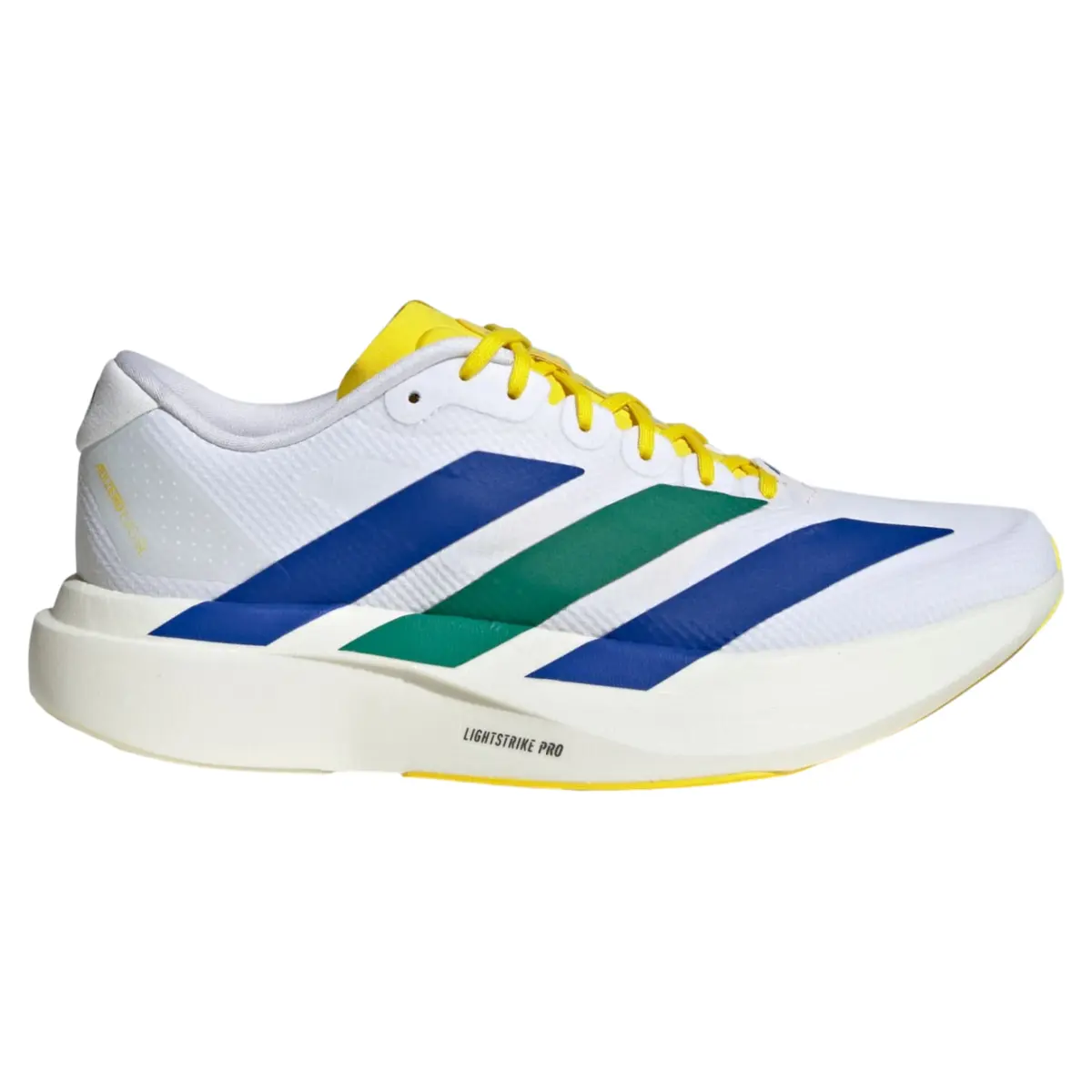adidas Adizero Evo SL Yellow Royal Blue Green Men's Fashion Shoes New