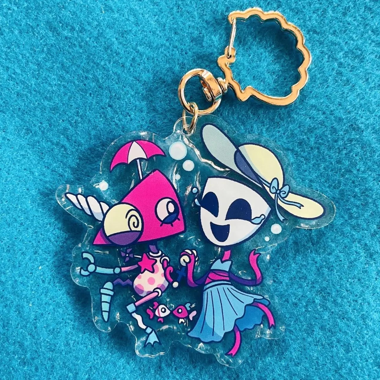 PREORDER Zooble and Gangle charm (Beach Day)
