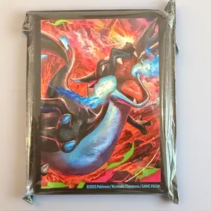 Pokemon Mega Charizard X ex UPC exclusive Card Sleeves