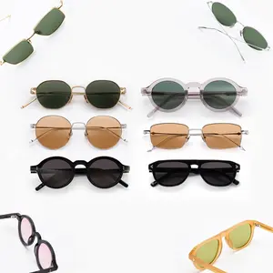 Sunglasses Premium Acetate Frame Sunglasses with Nylon Lenses for UV Protection - Essential Shades for Travel Unisex men's  sunglasses