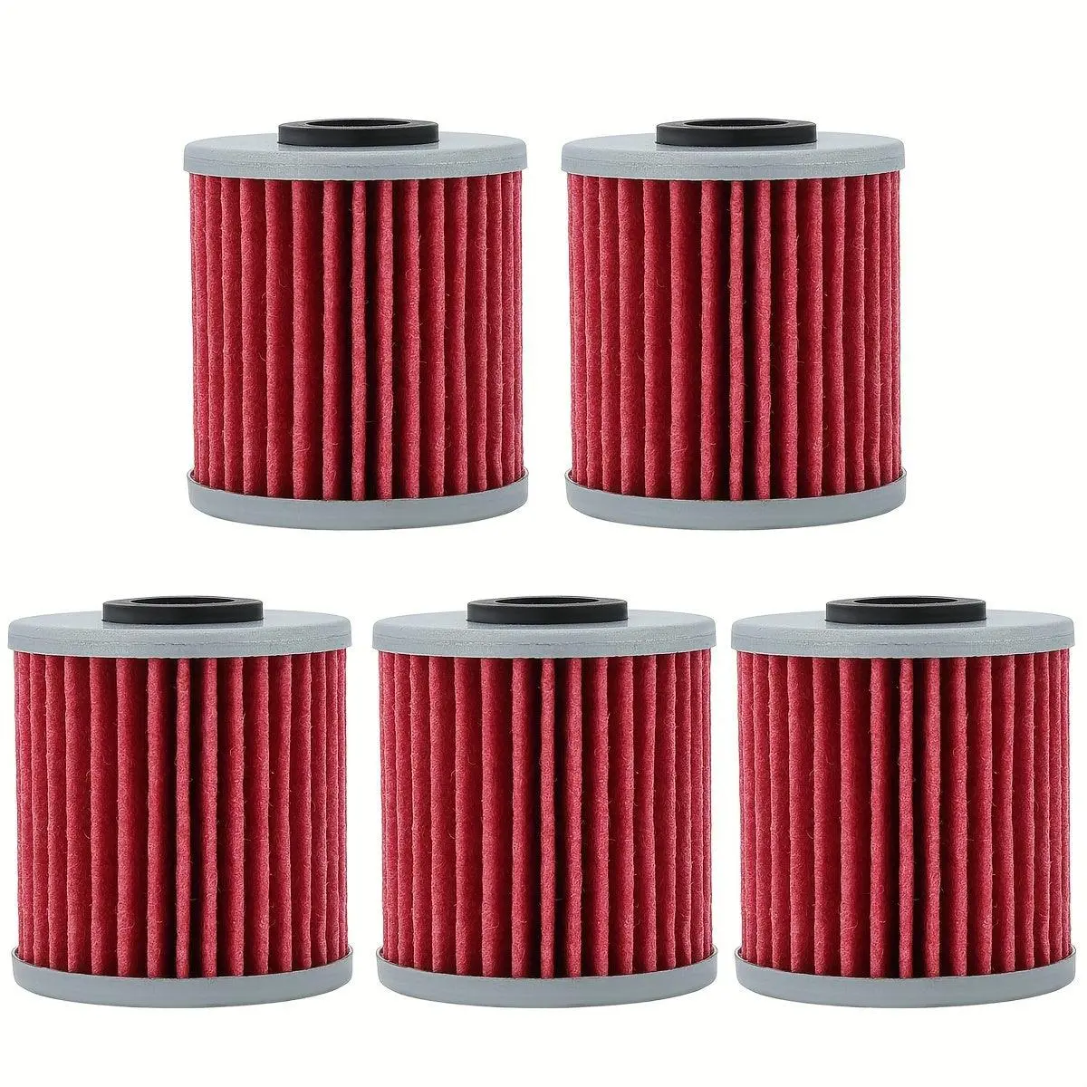 5pcs Hipa HF207 KN-207 Oil Filters For Kawasaki KX250F KX450F For Suzuki RMZ250 RMZ450 RMX450Z 16510-16H11-000