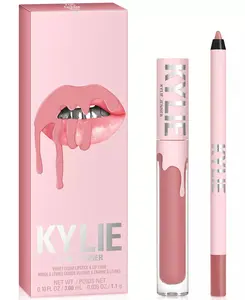 Kylie Cosmetics Velvet Lip Set - Liquid Lipstick & Liner Pencil - Lightweight