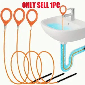 1pc Drain Cleaner Tool, Drain Cleaning Tool, Hair Remover, Shower Drain Clog Remover, Sink Drain Clog Remover, Drain Hair Remover, Sink Drain Clog Remover, Drain Hair Remover