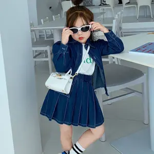 Jean two piece set for girls