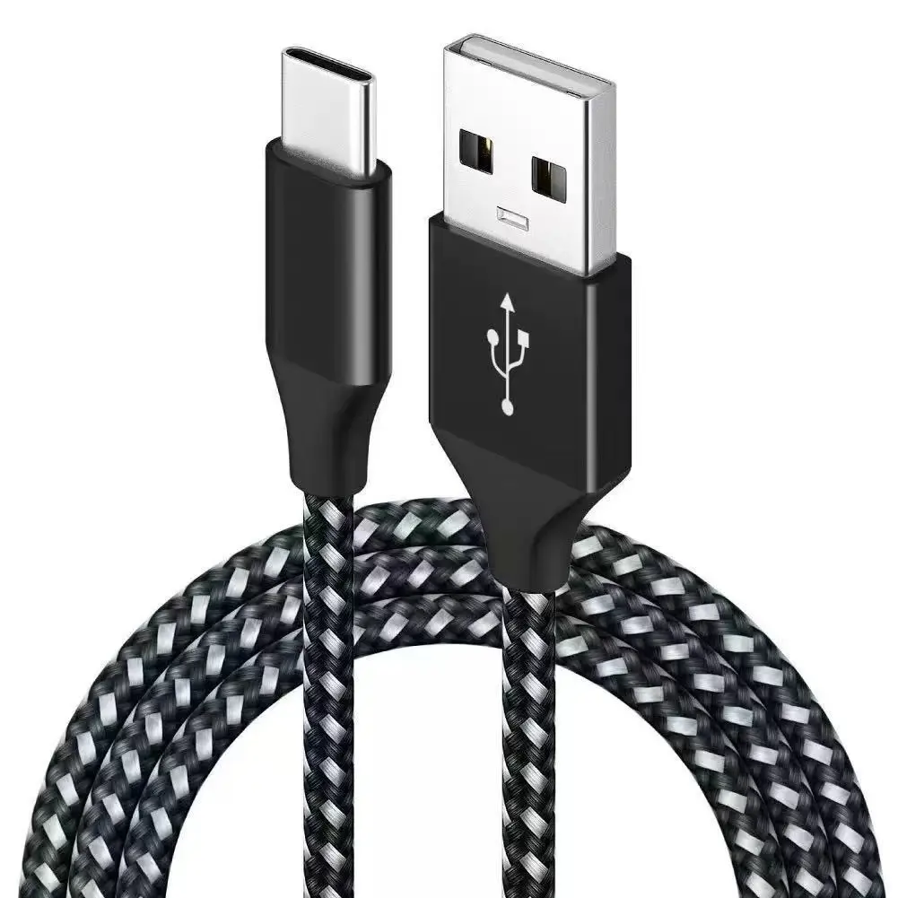Nylon Braided Functional Type C Charging Accessory - 3ft,6ft Fast Charging Solution Data Cable for iPhone 17,16,15 Pro Max Air, Samsung Galaxy S25,S24,S23,S22 Ultra T7, Pixel 9,8, SSD