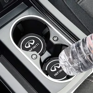 Infiniti Silicone Anti-Slip Cup Holder for Q50/q60/q70/qx50/qx60/qx80, Non-Slip Pad for Car Dashboard Protection, Sturdy & Secure Grip, Car Accessories