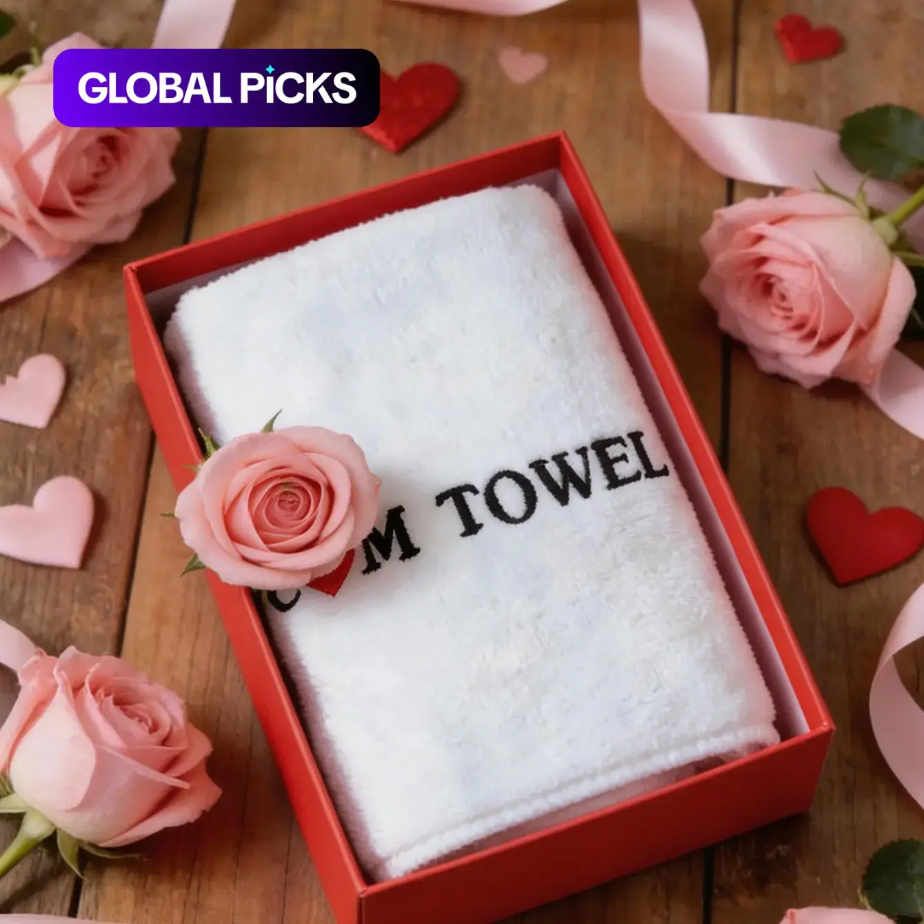 1pc, 35x75cm Microfiber Embroided Letters Naughty Funny Wash Towel for Boyfriend Girlfriend Husband Wife Adult Humor Gift, Perfect for Valentine's day Wedding Anniversary White Elephant Gift Gag Gift Bachelorette party supplies Bathroom Decor