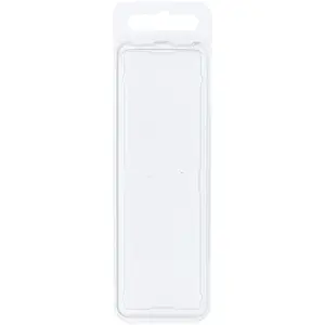 Collecting Warehouse Clear Plastic Clamshell Package / Storage Container, 4.0625" H x 1.1875" W x 0.75" D