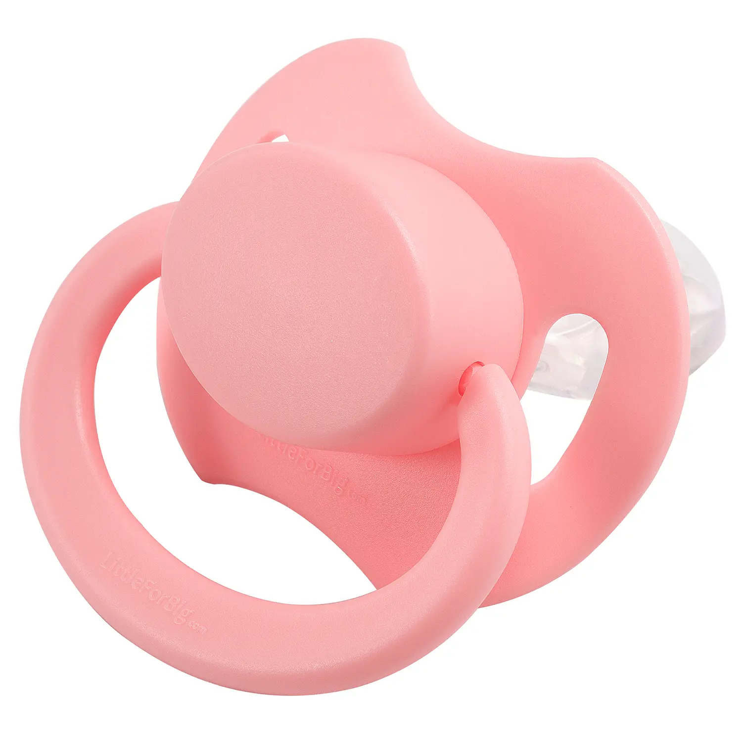 LittleForBig BigShield Gen-2 Bold Look Pacifier Accessory, DIY Customizable Statement Piece, Modular Removable Components, Oversized Button, Multiple Colors