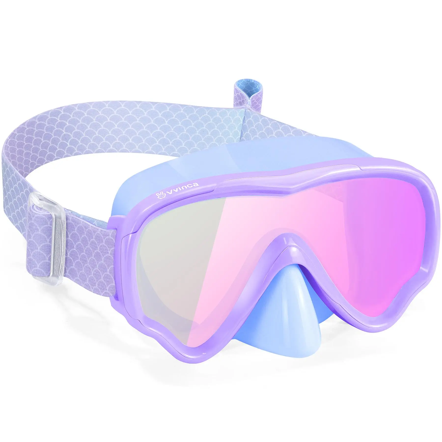 diving goggles Blue-Purple Mermaid Scales（One Pack）