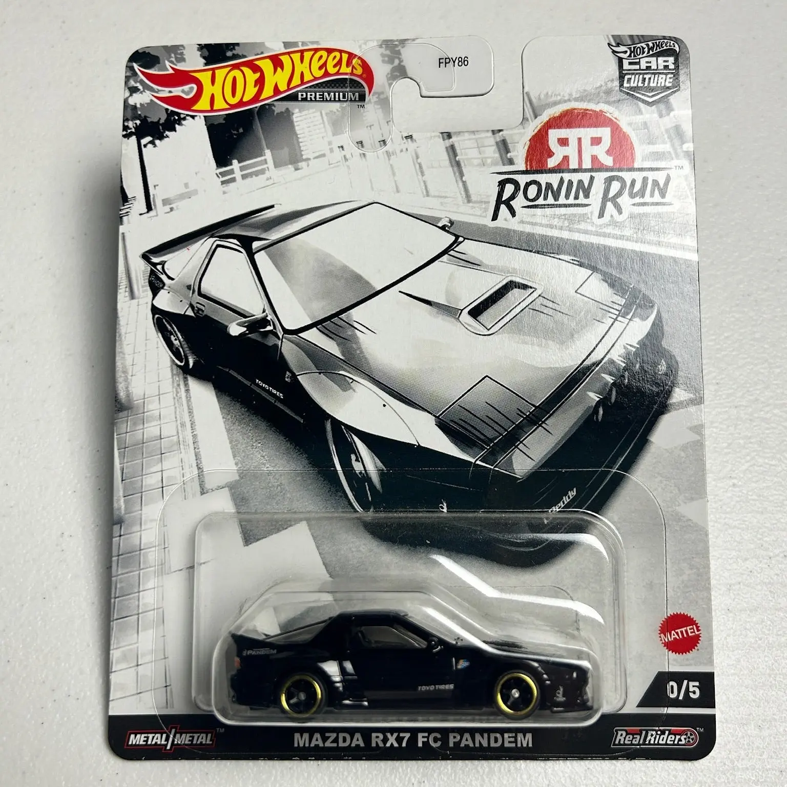 Hot Wheels 1:64 Car Culture Ronin Run Mazda RX7 FC Pandem 0/5 Chase