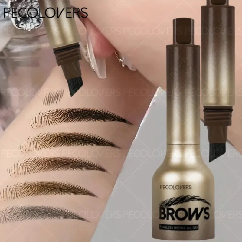1PC Long-Lasting Smudge-Proof Liquid Eyebrow Pencil Volumizing Eyebrow Enhancer Natural Waterproof & Sweatproof for All Skin Types Eyebrow Makeup