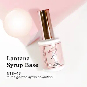 Kokoist X Nail Thoughts Tinted Base Gel - NTB-43 LANTANA SYRUP BASE Builder Gel Base