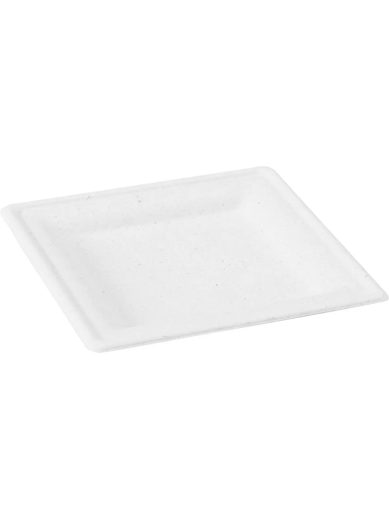 Packnwood 210APU2021 Square White Plate