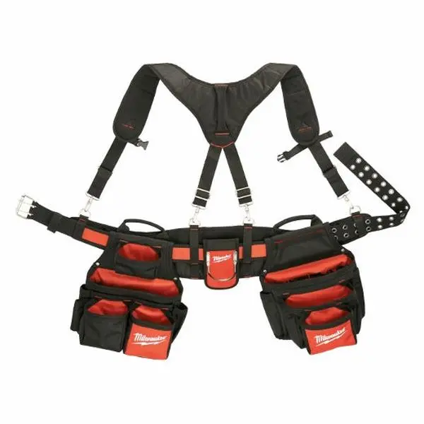 Milwaukee 48-22-8120 Heavy Duty Contractor's Belt with Suspension Rig and Smartphone Pocket