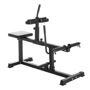 Seated calf raise machine — Soozier seated calf raise machine, adjustable calf machine leg extension, suitable for home gyms, waist and arm trainingdurable frame is made from powder-coated steel and is built to hold up to 440lbs