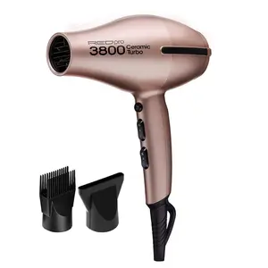 RED by KISS 3800 Ceramic Turbo Hair Dryer 2 Styling Attachments