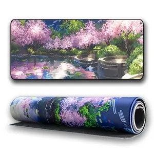 "Midnight Petals" Cherry Blossom Deskmat - Limited Edition