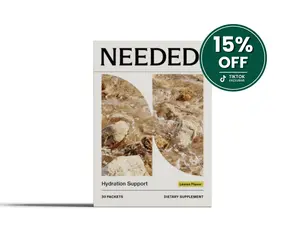NEEDED Hydration Support Electrolyte Powder – Sugar-Free Lemon Mineral Drink for Pregnancy & Breastfeeding