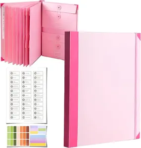 The Life Book Document Organizer-Binder for Important Documents,Document Organizer,File Folder with Labels and Pockets,Document Organizer Foliofor Bills Checks Birth Certificates etc,Ideal for Home Files Organization