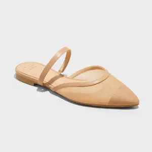 Women's Vienna Mesh Mule Flats - A New Day