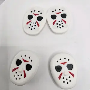 MZM Digital Design Jason Mask Fidget Toy Unisex 3D Printed Magnetic Clicker Stress Relief Toy Unique Horror Design Collectible