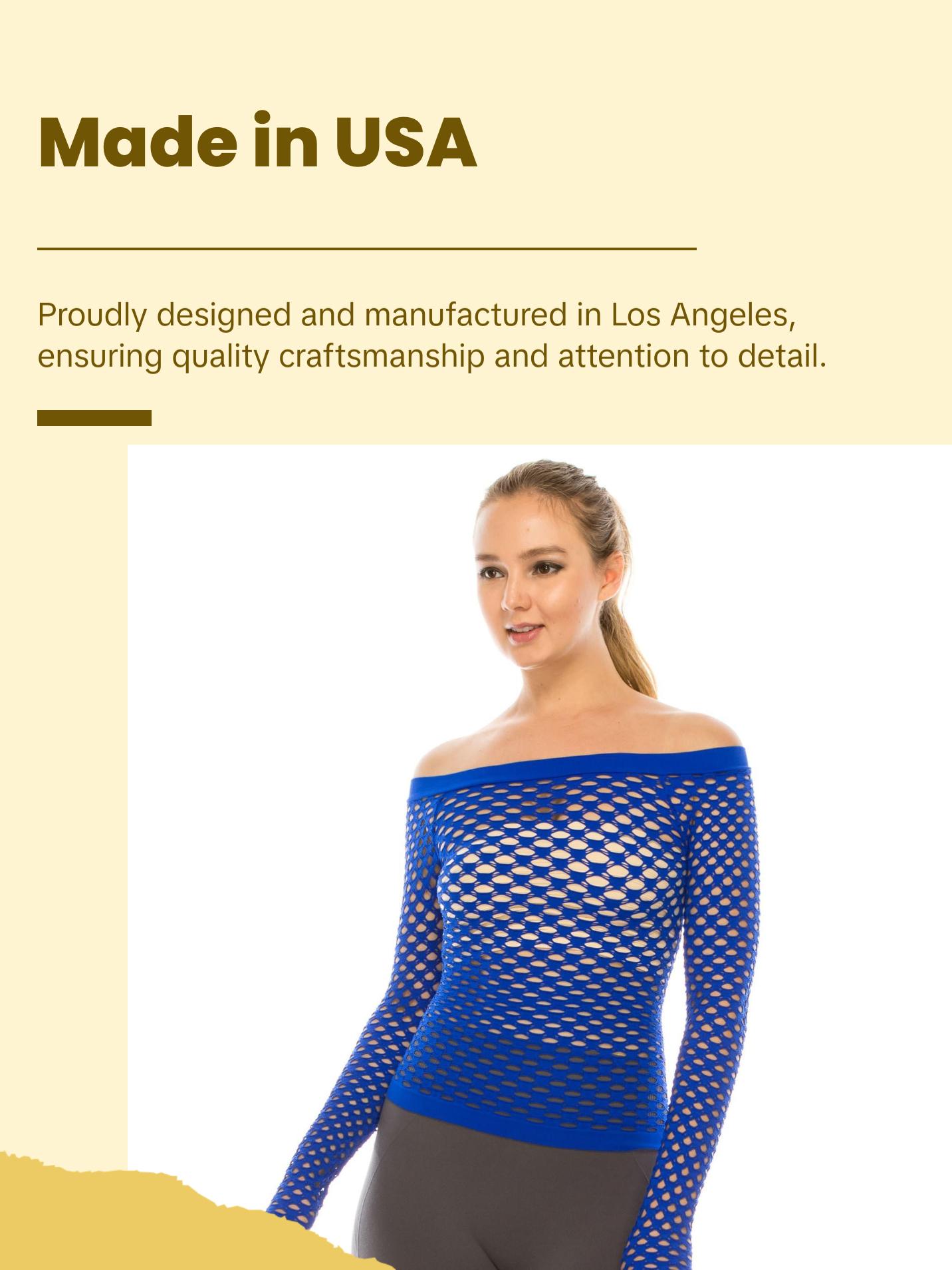 KURVE BUTTER SOFT FISHNET TOP ?€? STYLISH COMFORT REDEFINED