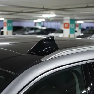 Universal Shark Fin Antenna, Truck Antenna; Boost FM Radio Signal, Easy Stick-On Installation, Enhances Car Styling & Reception for All Vehicles.