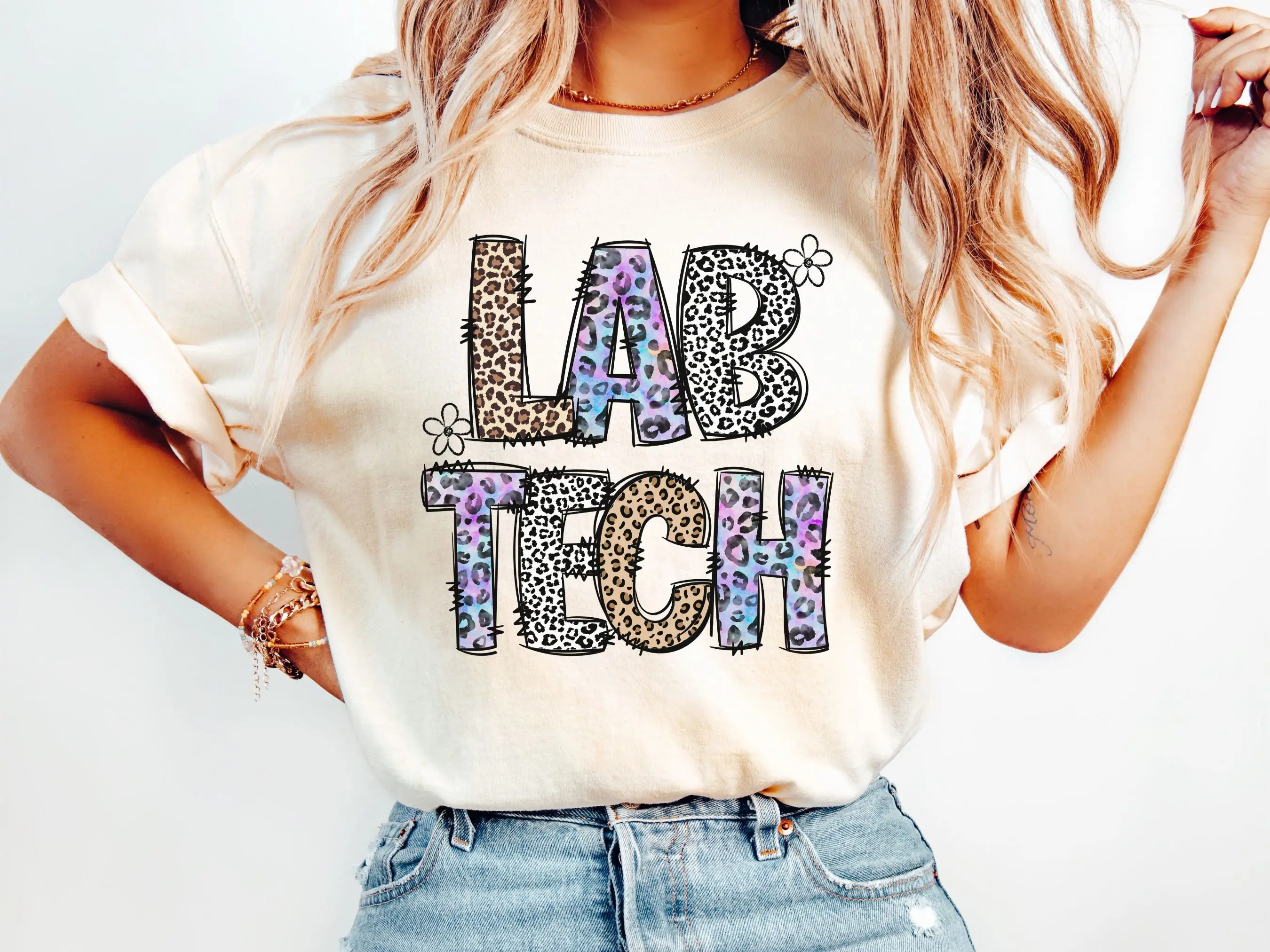 Lab Tech Shirt, Leopard Laboratory Tech shirt, Medical Lab Shirt, Medical Laboratory T-shirt, Lab tech student shirt, Lab Tech graduate