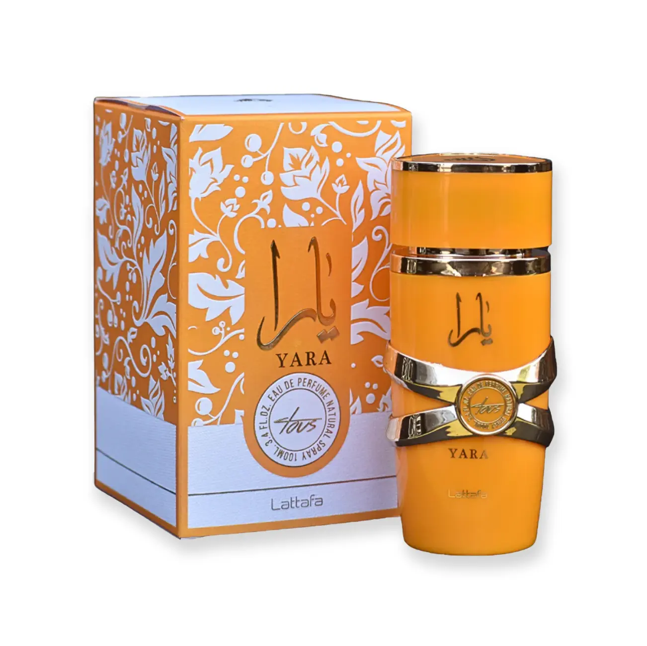 Lattafa Yara Tous Women's EDP Fragranced Perfume, 3.4 oz Spray with Mango-Floral Signature Scent, Single Item Women's Fragrance