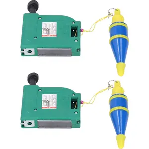 2Pcs Plumb Bob Setter Magnetic Wire Hammer 5M Magnetic Plumb Rite Setter Leveling Test Device Measure Tool