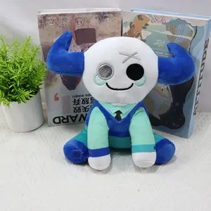 New Phighting Broken Plush Double-Horned  Plush Toy Doll