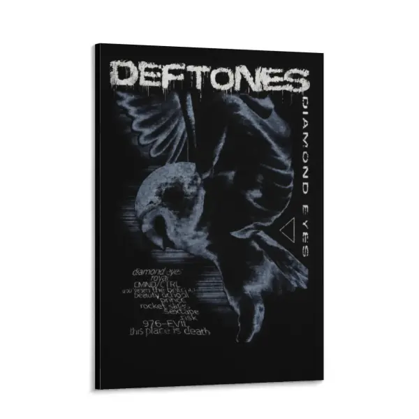Deftones Diamond Eyes Poster, Vintage Rock Band Wall Art, Y2K Grunge Music Print, Alternative Shoegaze Room Decor, Aesthetic Bedroom Poster, Music Lover Gift