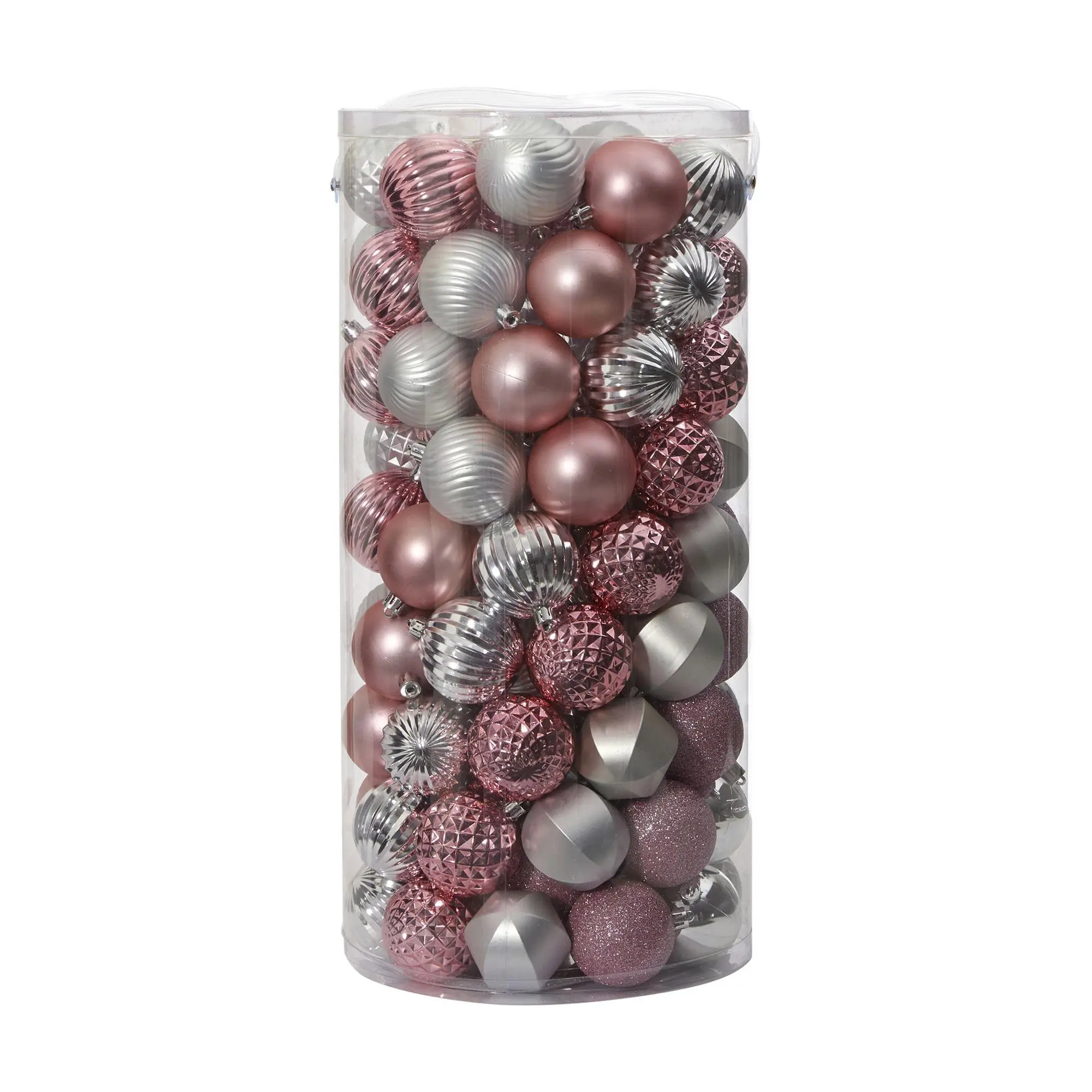 Nearly Natural Holiday Shatterproof, 101 Count Ornament Set
