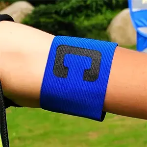 A Captain'S Armband for Football Matches, Designed in a C-Shape, Suitable for Running And Training