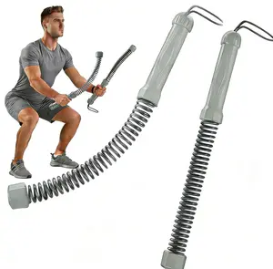 2 Pack Weighted Ropeless Battle Ropes - Portable Silent Home Gym Fitness Equipment for HIIT, Strength Training, Unisex