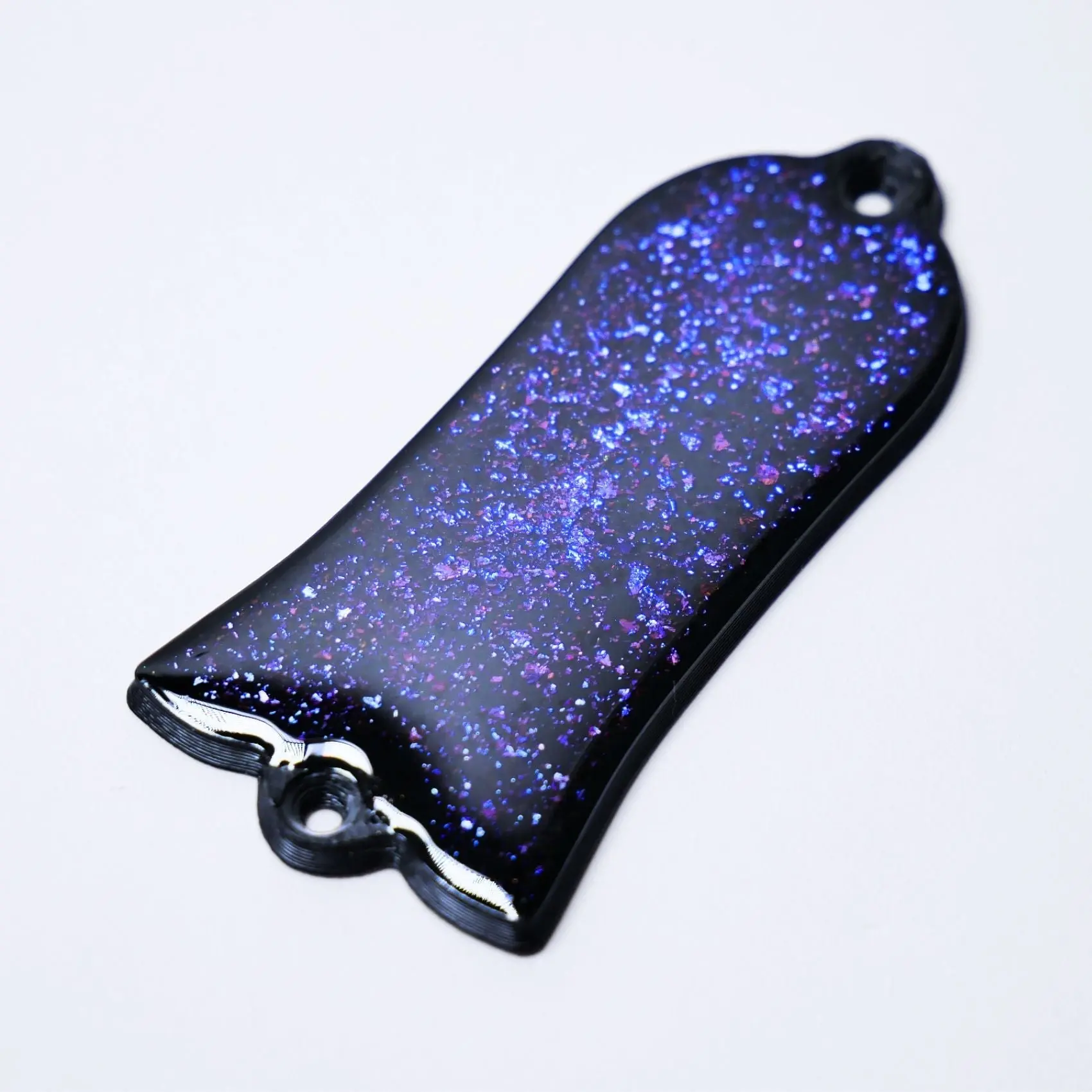 Custom Gibson Les Paul Truss Rod Cover - Aurora Flake