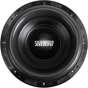 Sundown Audio M12D1 12" M-Series Car Audio Subwoofer - Aluminum Frame, 2000W RMS High Power, Dual 1-Ohm Dual Coils, Deep Bass Performance