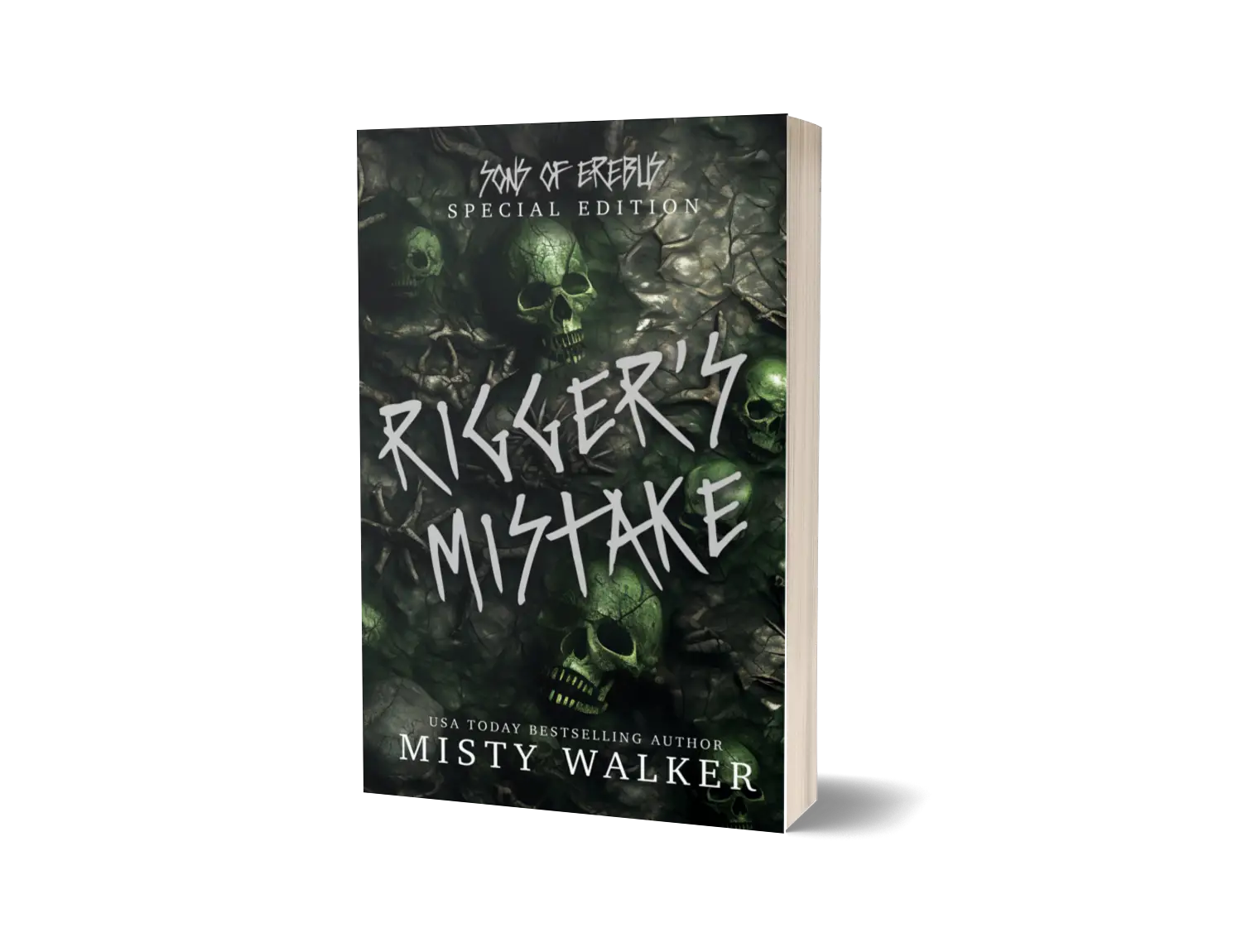 Rigger's Mistake Special Edition Foiled Signed Paperback by Misty Walker