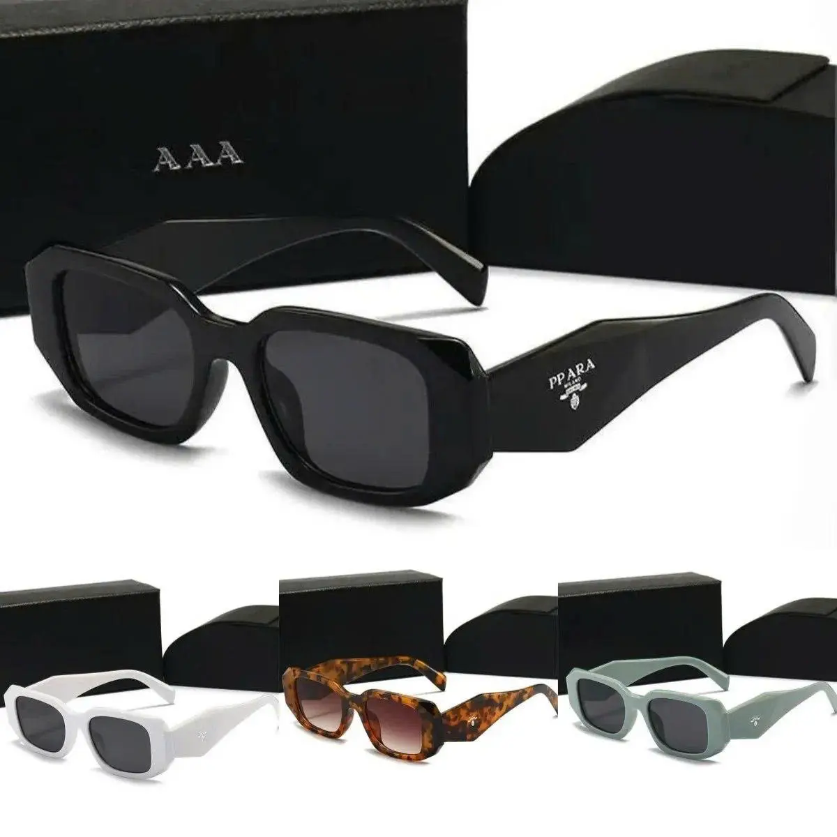 Luxury Chunky Square Sunglasses for Women & Men – Thick Frame UV Protection Retro Fashion Eyewear