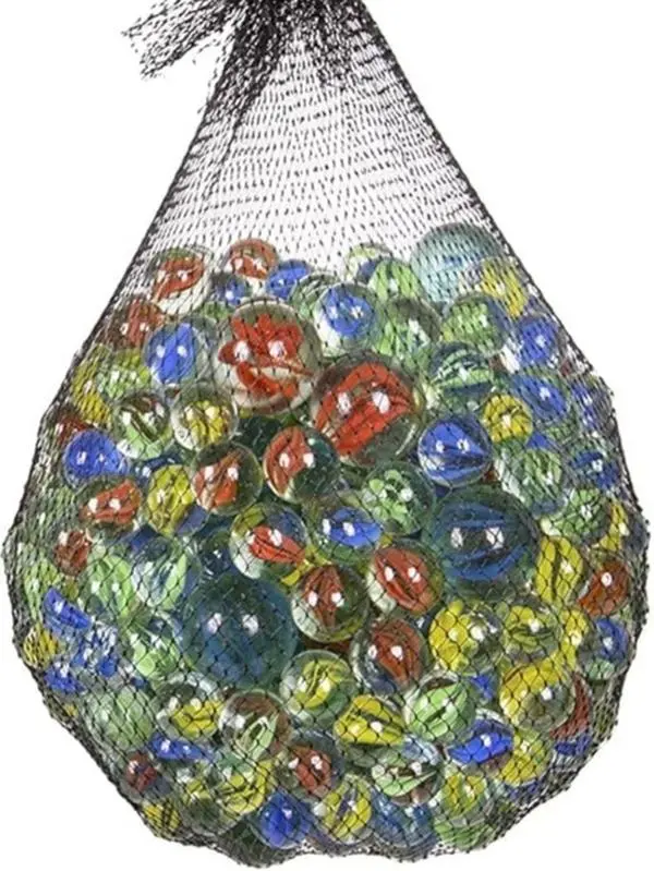 50 Pack Assorted Marbles Fun Retro Toys I Classical Glass Marbles for Kids Marble Games I Retro Games Marbles Bulk Set I Nostalgic Bulk Marbles Kids Toys for Party Favors, Fish Tank & Vase Filler