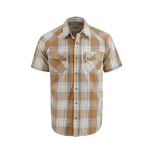 Thorogood Men's Short Sleeve Western Shirt With Snaps