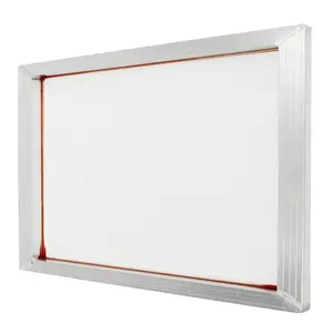40 Mesh White 23" x 31" Aluminum Screen Printing Frame