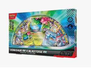 Pokémon TCG: Venusaur ex & Blastoise ex Premium Collection