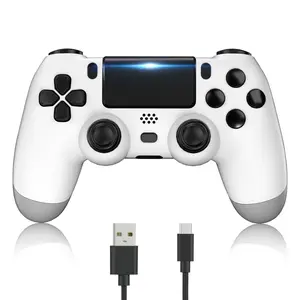 YUYIU Controller for PS4 Wireless Game Controller, Six-AxisHigh.Performance Dual Vibration, with USB ChargingCable, Compatible with Slim/Pro/Pc GamingAccessories