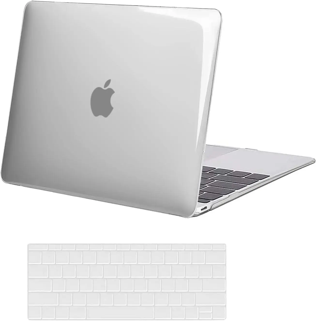 MOSISO Compatible with MacBook 12 inch Case A1534,2017-2015, Protective Scratch-Resistant Plastic Hard Shell Case & Keyboard Cover Skin