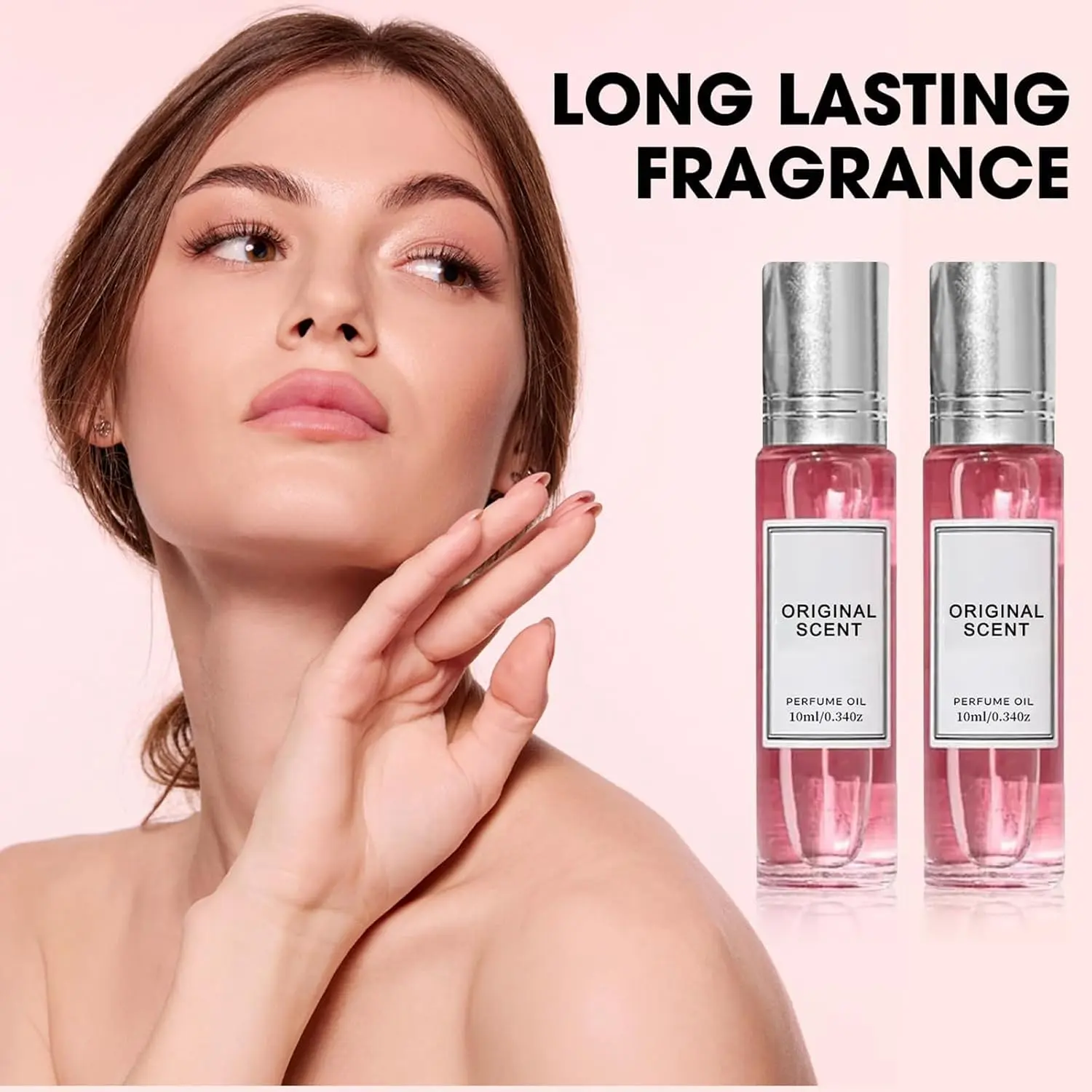 2Pcs Enhanced Scent Venom Roll-On Perfume Oil Fragrance for Women, Original Scent, Long-Lasting Unisex Roll-On Application, Perfumes For Women, Women's Perfume